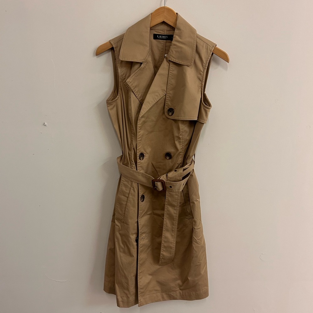 Ralph Lauren Trenchcoat Dress - Size 4